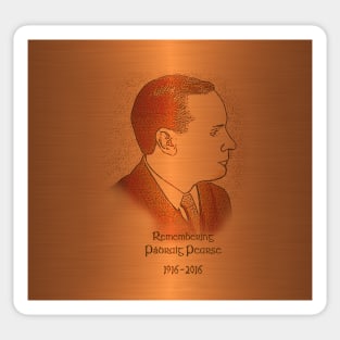 Remembering Pádraig Pearse 1916-2016 Sticker